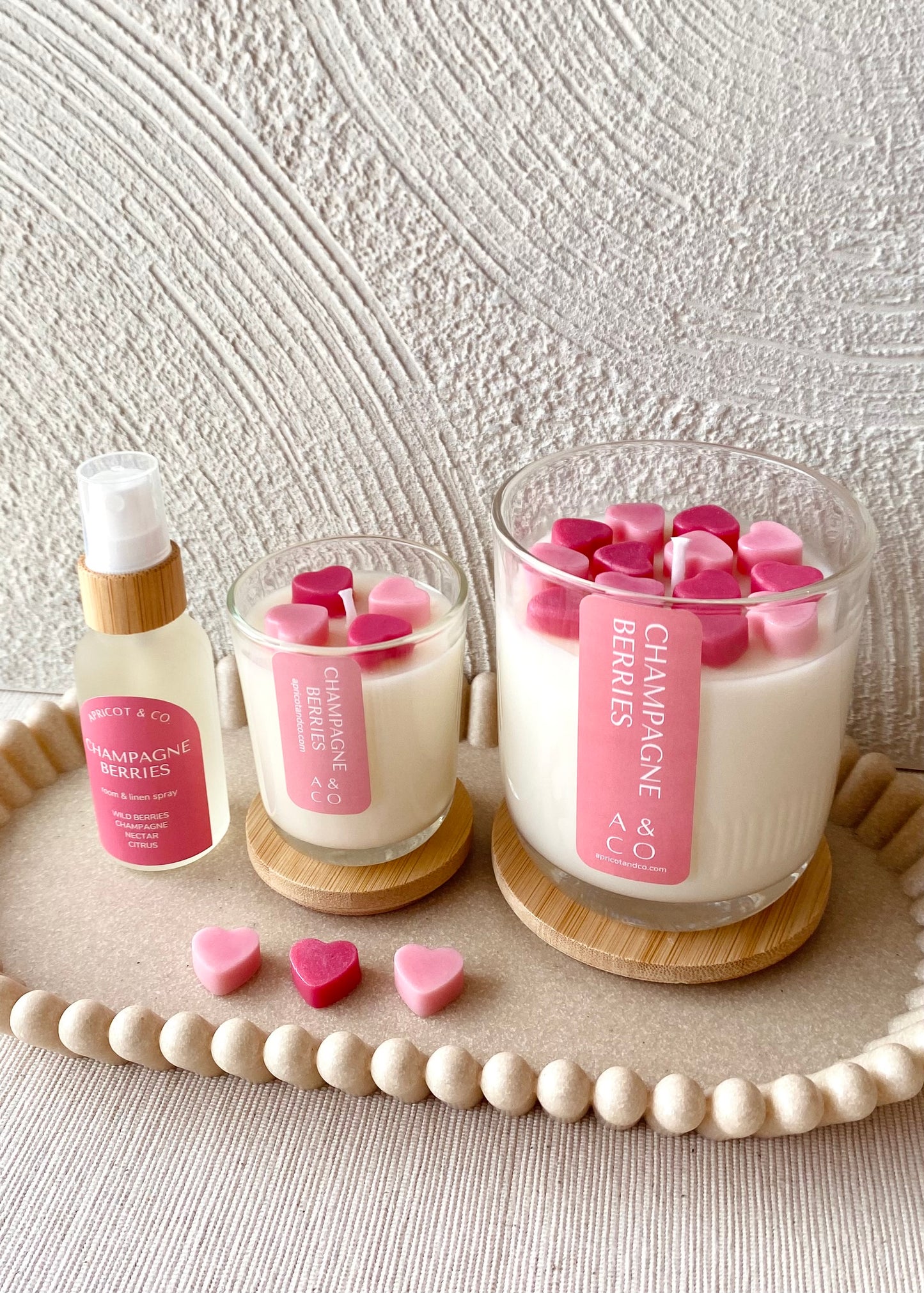 Champagne Berries Candle