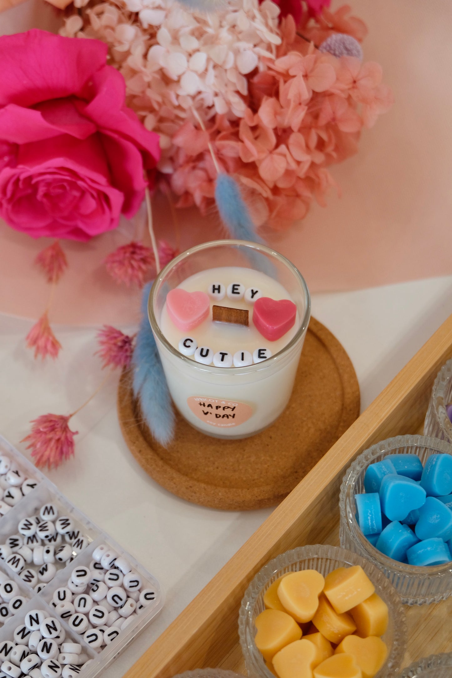Valentine’s Day Candle Workshop ♡