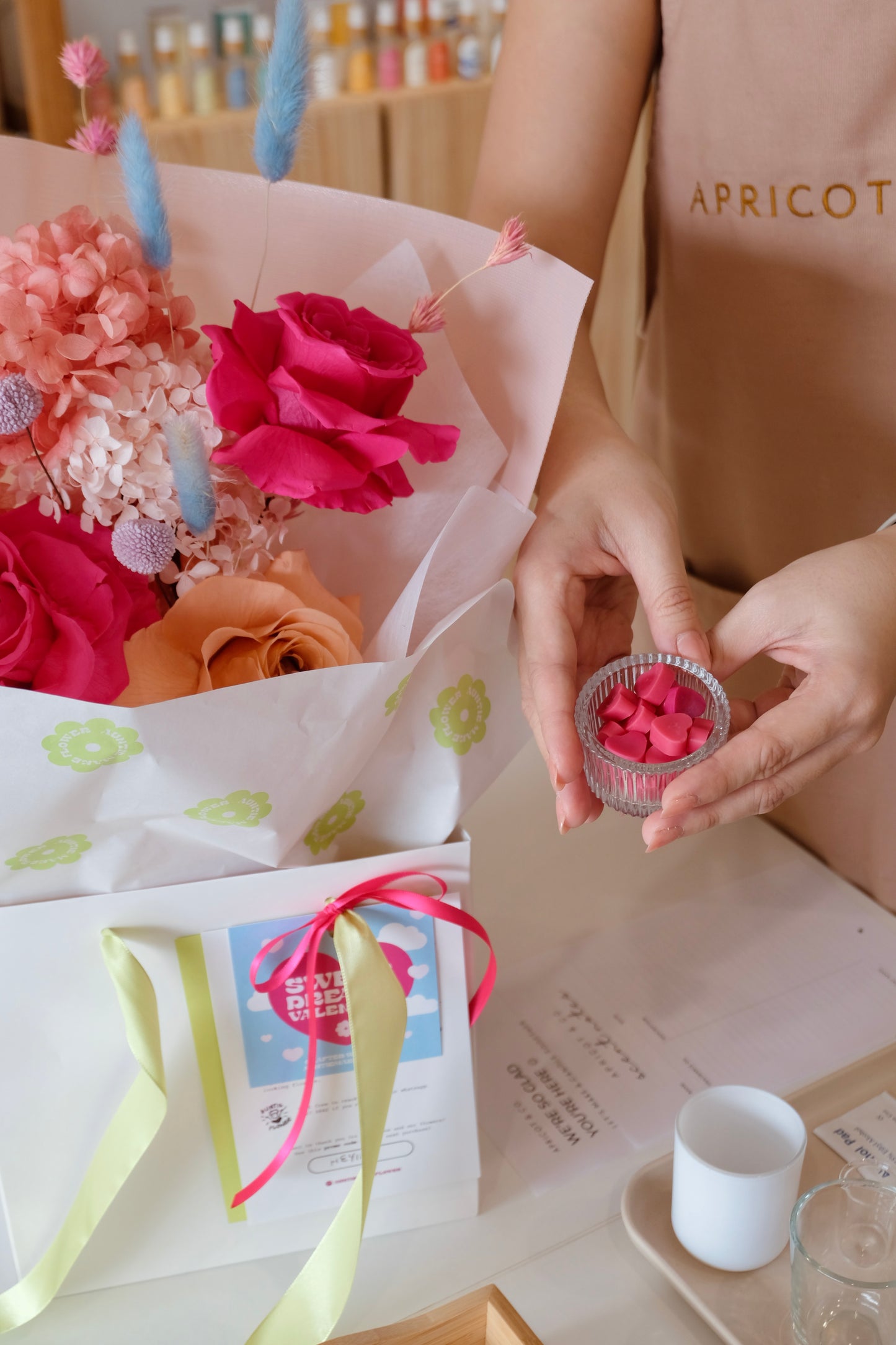 Valentine’s Day Candle Workshop ♡