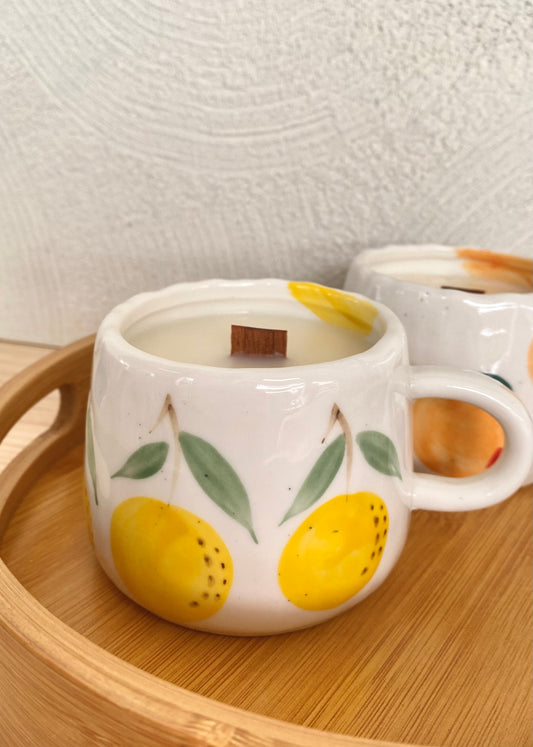 Amalfi Zest Mug Candle