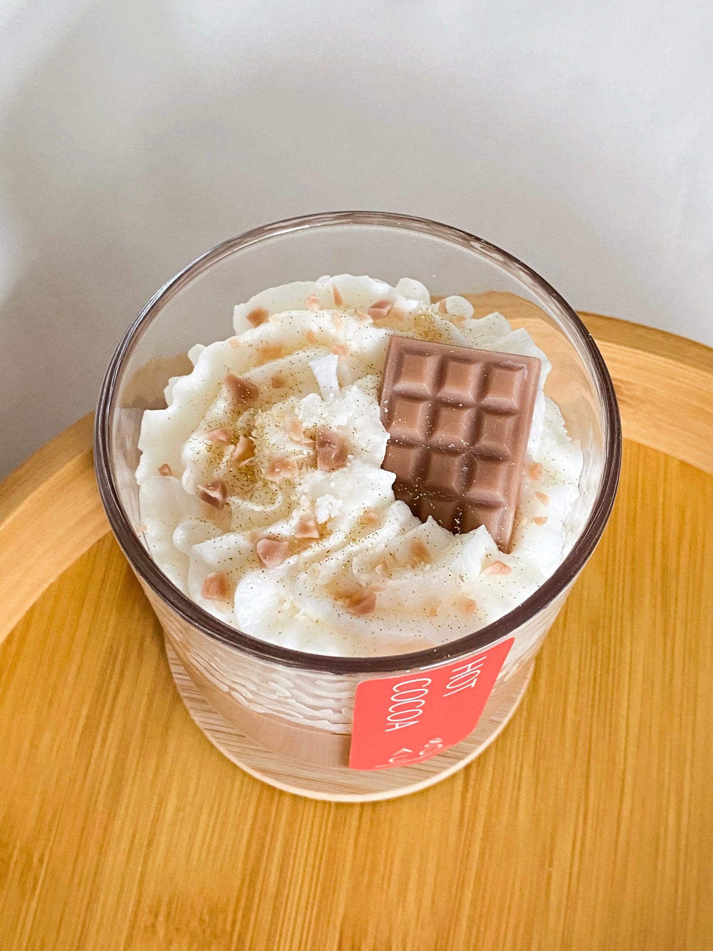 Hot Cocoa Large Candle