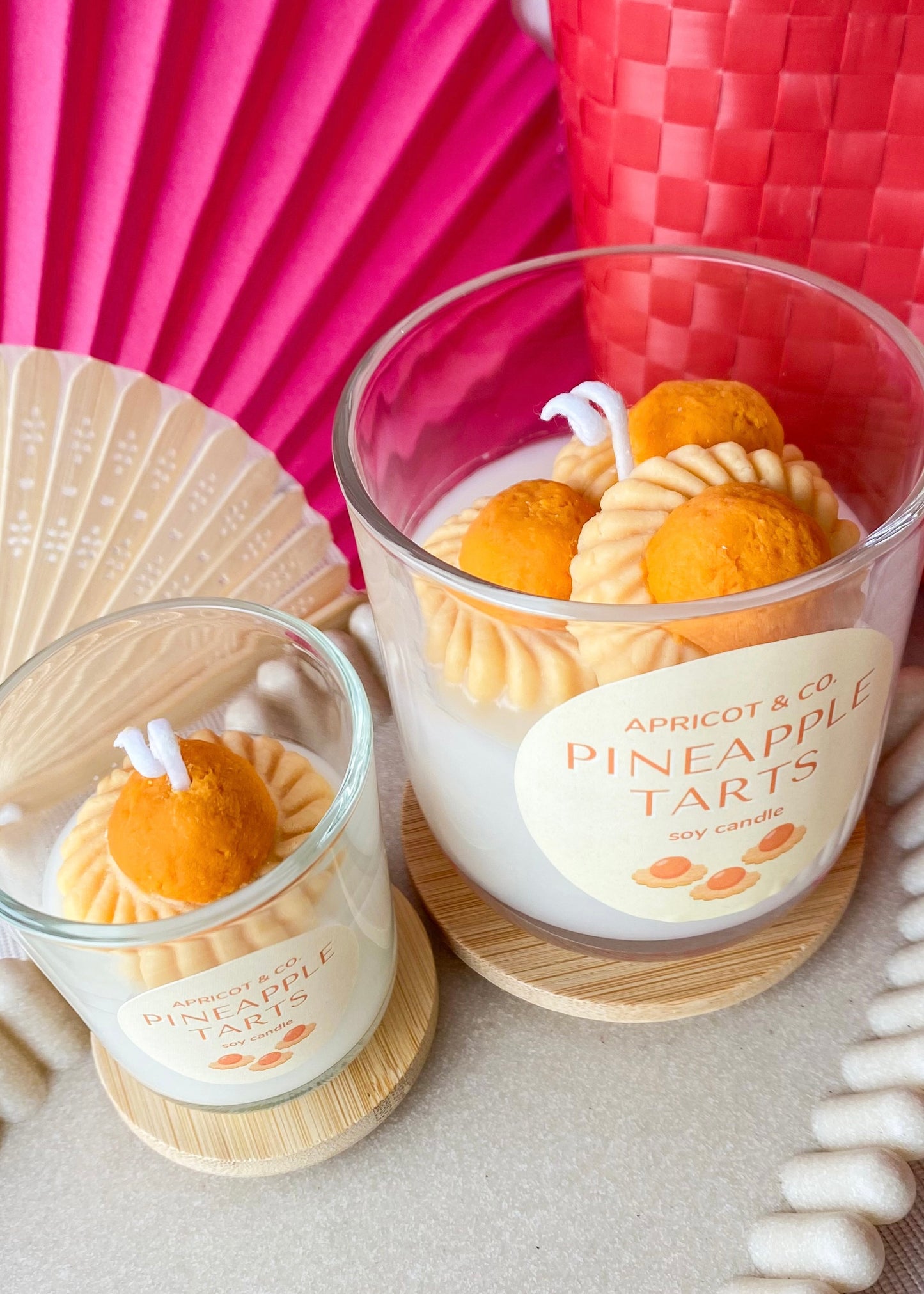 Pineapple Tarts Candle