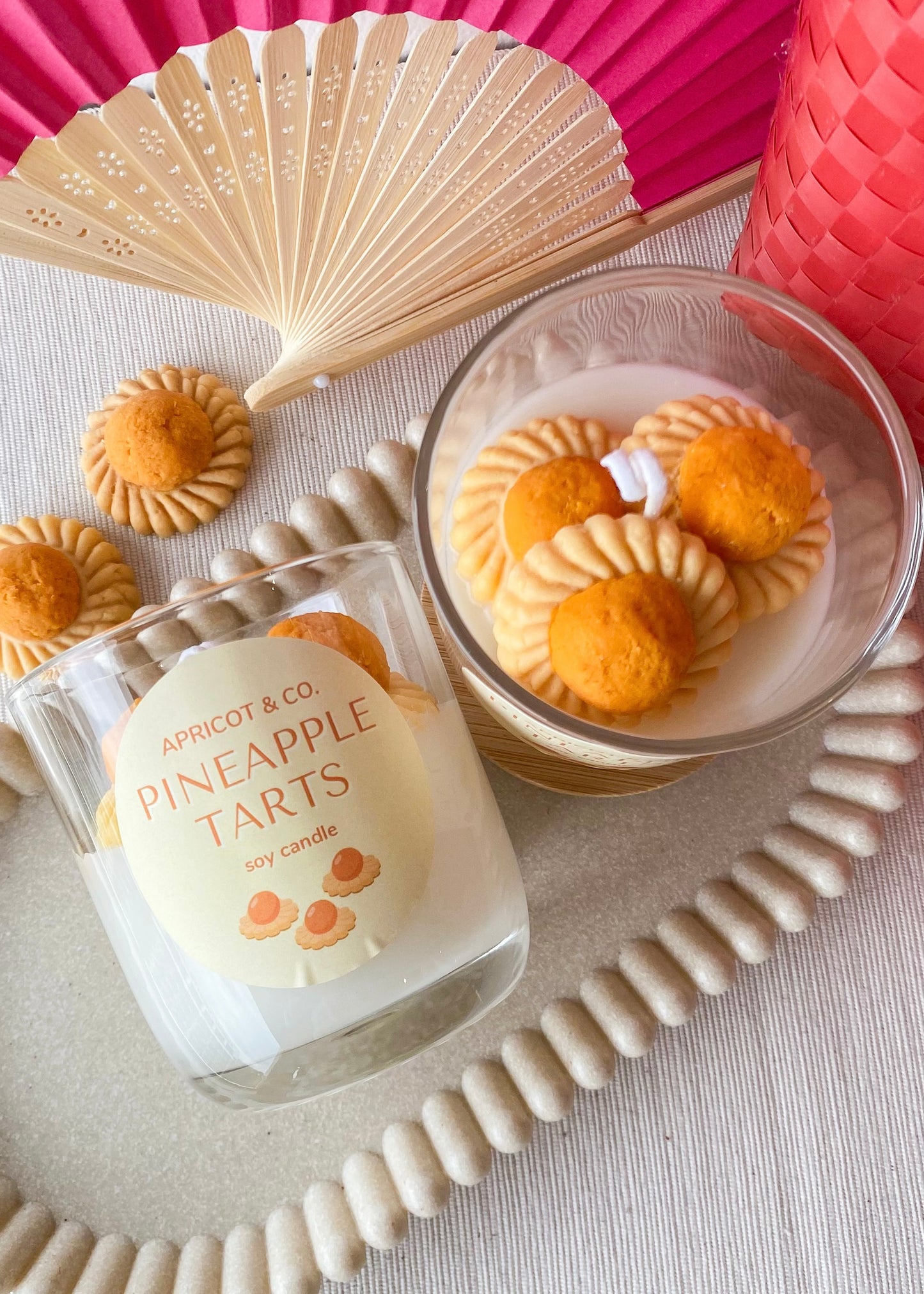 Pineapple Tarts Candle