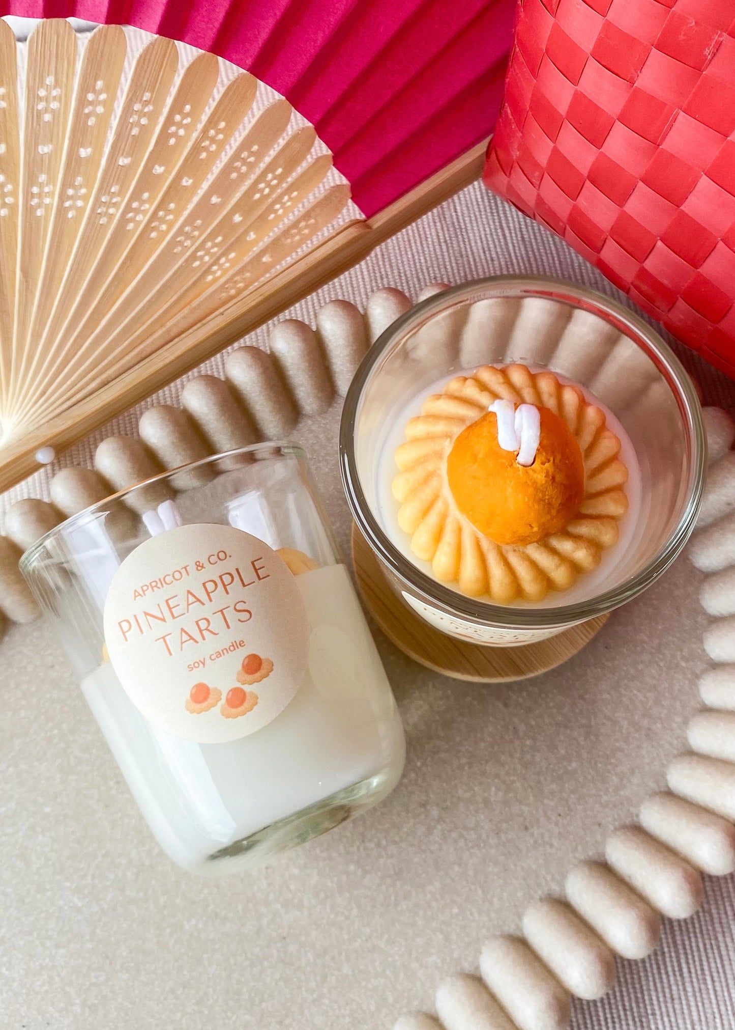 Pineapple Tarts Candle