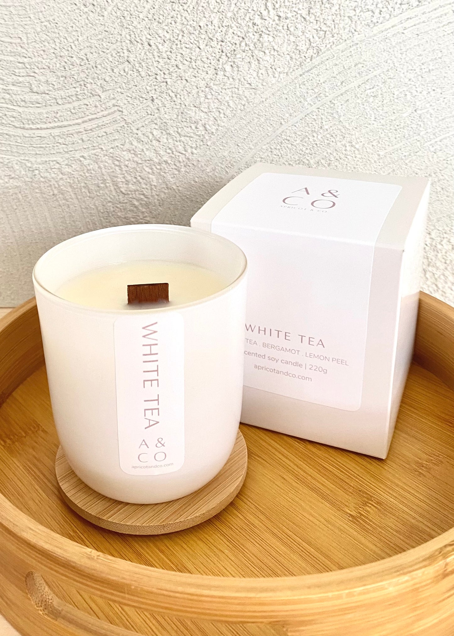 White Tea Candle