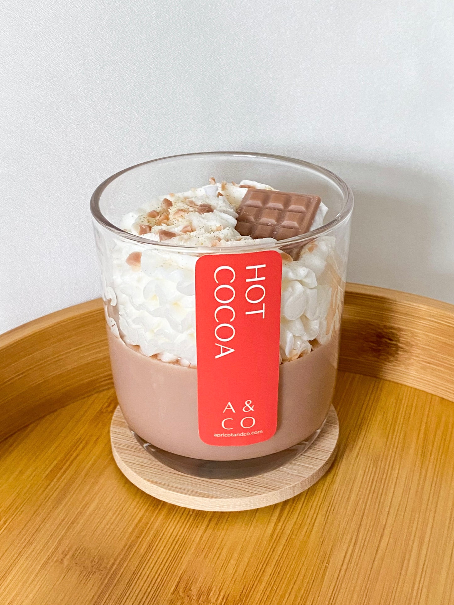 Hot Cocoa Large Candle