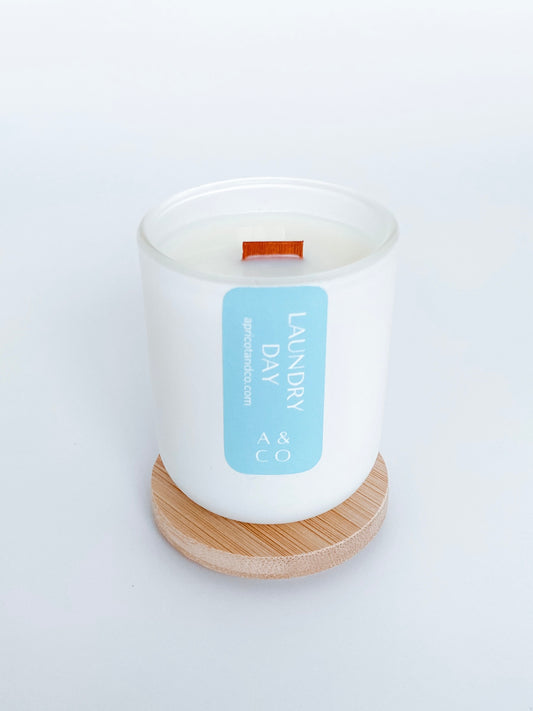 Laundry Day Small Candle