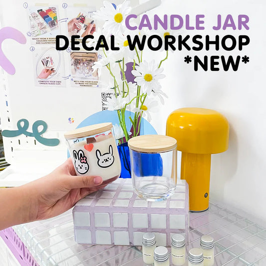 Candle Jar Decal Workshop